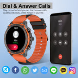 Smart Watch for Men Women, 1.43 AMOLED Display Waterproof Fitness Watch with Answer/Make Call