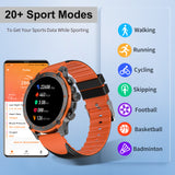 Smart Watch for Men Women, 1.43 AMOLED Display Waterproof Fitness Watch with Answer/Make Call