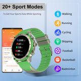 Smart Watch for Men Women, 1.43 AMOLED Display Waterproof Fitness Watch with Answer/Make Call