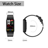 Smart Watch Blood Pressure, 1,47 Inches Waterproof Smartwatch with Oximeter, SpO2, Heart Rate, Body Temperature