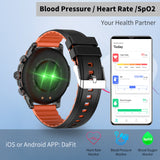 Smart Watch for Men Women, 1.43 AMOLED Display Waterproof Fitness Watch with Answer/Make Call