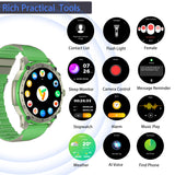 Smart Watch for Men Women, 1.43 AMOLED Display Waterproof Fitness Watch with Answer/Make Call