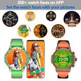 Smart Watch for Men Women, 1.43 AMOLED Display Waterproof Fitness Watch with Answer/Make Call